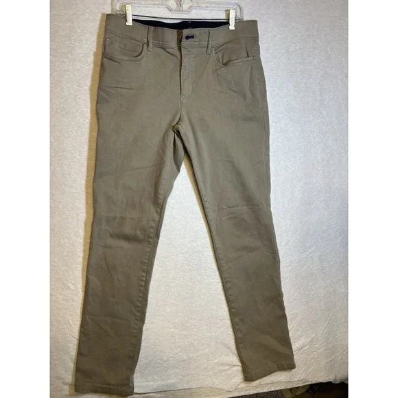 Calvin Klein | Pants | Calvin Klein Mens Pants 32 X 32 Khaki Infinite Flex  Waist Slim Stretch Pants | Poshmark
